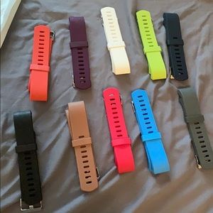 NEW 10 Fitbit size small bands - can separate!